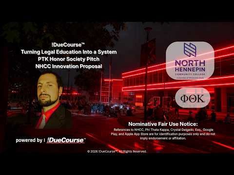 Building !DueCourse™: Read Less, Remember More | duecourse.legal