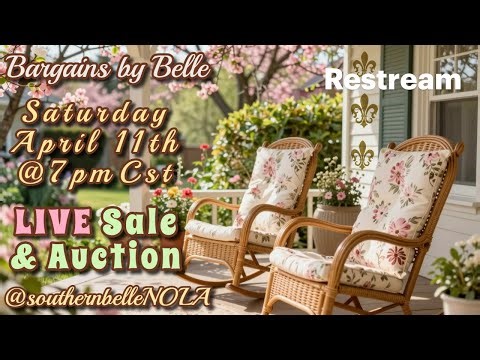 #sale #auction - BARGAINS BY BELLE - Come shop, chat & bid