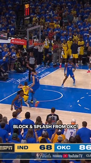 526K views · 5.3K reactions | Chet shuts it down, J Dub knocks it down! Thunder stretch the lead with a two-way punch!  IND-OKC | Game 7 on ABC  | NBA | Facebook