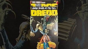 Eagle Comics Presents Judge Dredd 3 Flip Through. Amazing Brian Bolland Art -1984 #2000AD