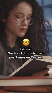 Forma parte del éxito con Gestión Administrativa en Carrión. ¡Matrícula GRATIS y 85% de dto. en la primera cuota! 📚 | Carrión - Educación Superior
