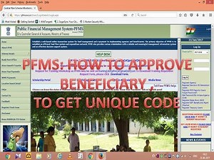 How to Approve Beneficiary IN PFMS & hOW TO GET UNIQUE CODE EASILY
