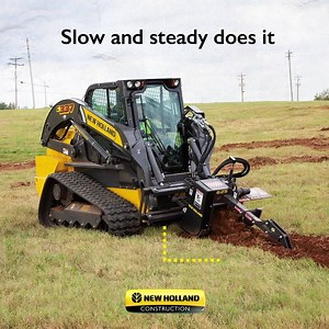 2.3K views · 426 reactions | Take precise control of slow-speed jobs like trenching and cold planing with creep mode on 300 Series electro-hydraulic models. | New Holland Agriculture | Facebook