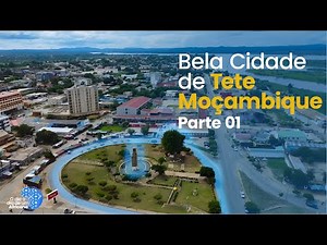 Cidade de Tete - Moçambique, Parte 1. imagens feitas por um drone