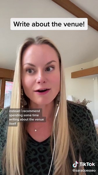 Wedding Photographer blog post idea number 1 if you want to improve your SEO. in this series, I’ll tell you the topics that are actually worth your time to spend blogging about. These are the topics that will truly help you get found by photography clients on Google. #photographersoftiktok #photographermarketing #photographerseo #bloggingforphotographers #photographerblog #weddingseo #photoseo #photoblog #blogpostideas #photobusiness #photobusinesshelp #scalerasquad