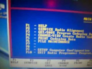 WD4AM Motorota GP-300 Windows XP Software