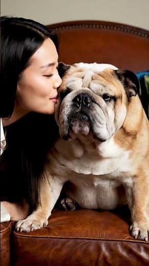 Bulldog's Prominent Underbite