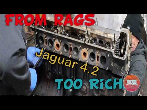 Jaguar 4.2 Engine strip down and rebuild time lapse part 1