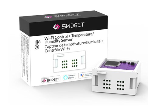 Swidget® Wi-Fi Control with Temperature and Humidity Insert