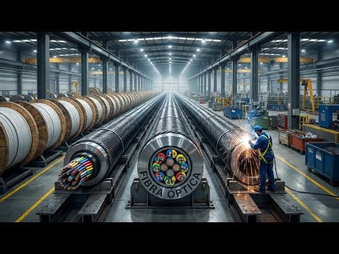 How it's Made: FIBER OPTICS – The Incredible Manufacturing of the World's Fastest Cable!