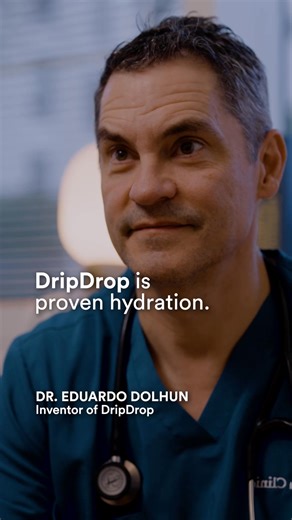 1.7K views | Meet the electrolyte powder you’ll actually want to drink. DripDrop was developed by Dr. Eduardo Dolhun to work fast and taste great. Our proven formula delivers: ⚡3x electrolytes 1/2 the sugar vs the leading sports drink Key vitamins + minerals ⏩ Faster hydration than water alone  Award-winning taste | DripDrop | Facebook