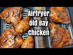 How to make Airfryer Old Bay Chicken| Honey Old Bay