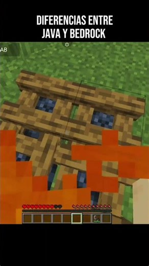 Differences between Minecraft Java and Bedrock #minecraft #java #bedrock