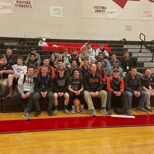 💫Crater Wrestling 🤼‍♀️ Last weekend Crater Wrestling took 24 wrestlers to compete in the OSAA 5A Special District 2 Regionals. Crater ended up 2nd as a Team and Qualified 16 individual wrestlers who placed 4th or higher for the OSAA Wrestling State Championships this weekend at Veterans Memorial Coliseum in Portland. The Individual Placers who earned their way to the state tournament are: 106 lbs - Ayden Tazioli - 4th Place 113 lbs - Ryan McCarty - 2nd Place 113 lbs - Braiden Tester - 3rd Plac