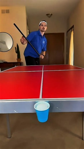 7 SATISFYING Ping Pong Trick Shots 😱 | Wait For The Last One!#satisfying #youtube #challenge #shorts
