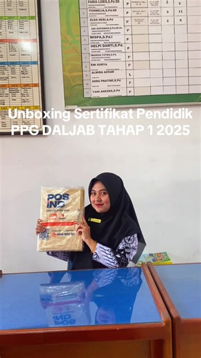 Unboxing Sertifikat Pendidik PPG DALJAB TAHAP 1 2025