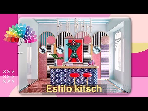 Decoración de interiores 🏠estilo kitsch tips
