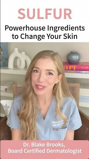Sulfur: The Skincare Ingredient that will Change the Game #skincare #acne #dermatologist #rosacea