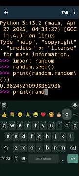 Python Random Numbers Generation
