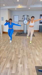Light weights more Reps 👯‍♀️ suitable to do at home 🏡 Doing more with less helps build sustainable results, consistency to become better 🔥🔥🔥. #reelsvideo #reels #video #fyp #trending #fypシ゚ #reelsfb #workout | Coach Nina