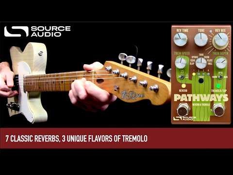 Source Audio Pathways Reverb and Tremolo