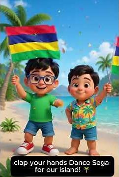 Prats & Chets Learn About Mauritius | Independence Day Story for Kids