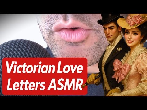 ASMR Reading Victorian Love Letters – Romantic Whispers for Deep Sleep