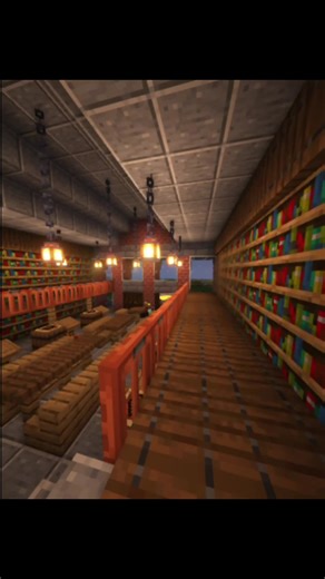 Minecraft Libary #minecraft #minecraftbuilding #gaming #libary #games