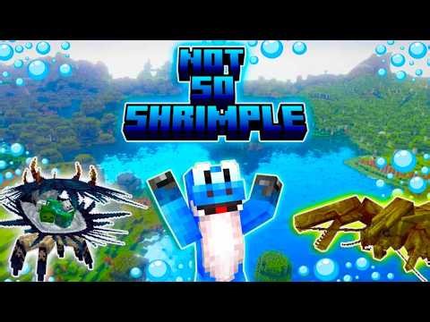 🦐NOT SO SHRIMPLE MOD MINECRAFT 1.20.1🌊 - ¡LANGOSTAS GIGANTES!