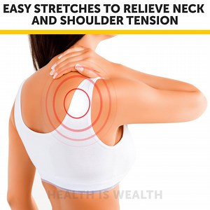 134K views · 414 reactions | Easy stretches to relieve neck and shoulder tension: | You're Gorgeous | Facebook