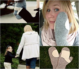 Hand in Hand, a Mother-Child Winter Mitten Combo Keeps Hands and Hearts Warm