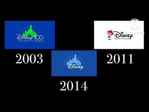 Disney 100 Years Disney Televisión Animation Logo Comparison (2023/2014) SLN Media Group