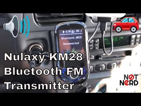 KM28 Bluetooth FM Transmitter by Nulaxy Review