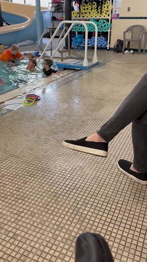 Cylee new swimming class , she says the teacher is too strict | Victoria Rose | Facebook