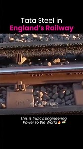 TaTa steel in England railway 🚂🚃🚂