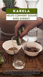 👩‍⚕️Kapiva's Dia Free Juice has 11 Natural Herbs such as... 🥒Karela & Jamun: that help manage your blood-sugar levels 🌿Giloy: that helps increase insulin secretion 🌱 Gudmar: that promotes insulin activity 🍈Amla: that helps gut detox & repairs cellular damage ...and many more ingredients! It was clinically proven to : 🍏Month 1: Improve Gut Health 💪Month 2: Improve Energy levels ✅Month 3: *Improve Blood Sugar and HbA1c levels ! It is No. 1 on Amazon, so try out Dia Free Juice today!🙋‍♂️ *I