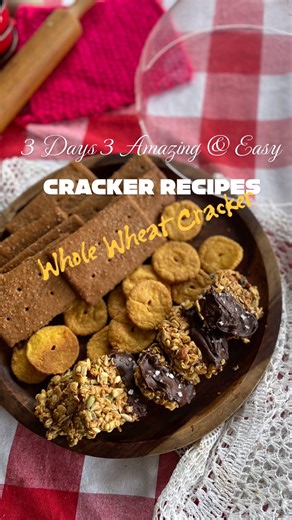 Jasmine on Instagram: "Day I - Crunchy Whole Wheat Crackers 🤎 Darlings- here is a quick series - 3 days and 3 Easy crackers. Sharing some easy quick recipes you can use to make snacks for your family and friends - amazing for some classy tea parties or some gossip time with friends 😉 Recipe - 3 Days 3 easy Cracker recipes- Day I - Whole wheat Cinnamon Crackers - 80 gms softened butter - salted - 3/4th cup soft brown sugar - 2 tsp vanilla - 1 heaped teaspoon Ceylon cinnamon - 2 tb