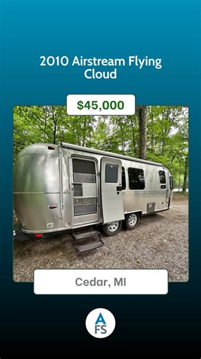 Airstream For Sale on Instagram: "New Listings on Airstream For Sale! 1.) 2010 Airstream Flying Cloud located in Cedar, MI – Asking $45,000 2.) 1974 Airstream Argosy (All Original) located in North Palm Beach, FL – Asking $15,000 3.) 2021 Caravel 22 with Twins located in Tucson, AZ – Asking $60,000 4.) 2007 Airstream International 28’- 75th Anniversary Ed. located in Windermere, FL – Asking $40,000 To get more info on these Airstreams and see more, visit the Airstream only marketplace on our web