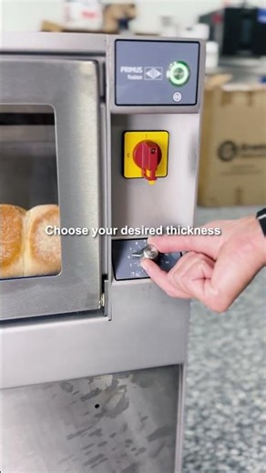 The Bread Slicer That Hides Under Your Bench | Treif Primus Fusion | Vanrooy