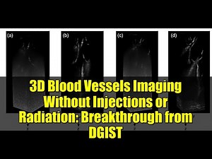 3D Blood Vessels Imaging Without Injections or Radiation: Breakthrough from DGIST