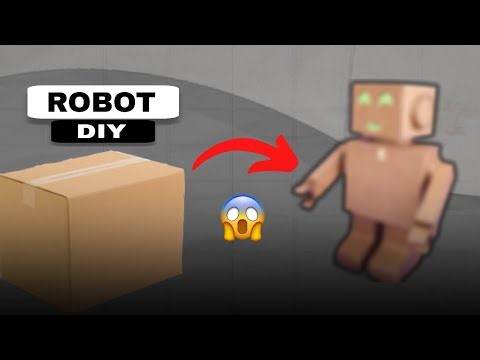 Simple Cardboard Robot DIY | Easy Craft Idea
