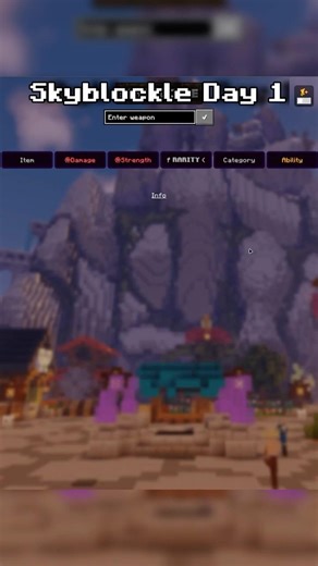 Guess The Skyblock Weapon!