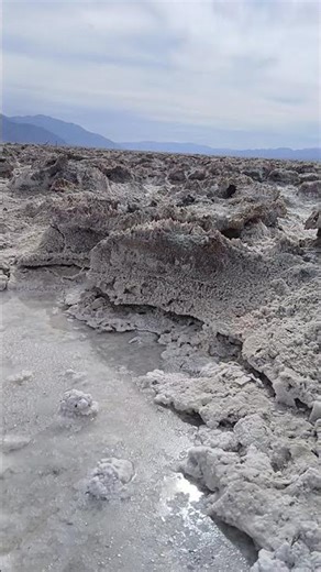 Devil's Golf Course in Death Valley, CA