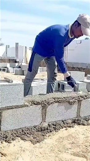 Laying each block with care and balance building strength from the ground up