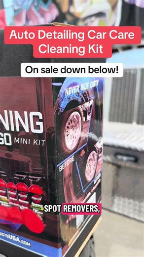 Auto Detailing Cleaning Grab N’ Go Kit!