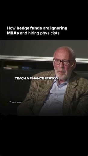 Why Hedge Funds Prefer Physicists Over MBAs