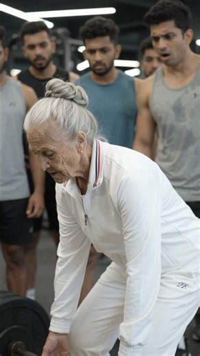 When Grandma Lifts Heavier Than the Strongest Gym Bro! 😱🔥 (Deadlift Battle) #GymTok #Fitness