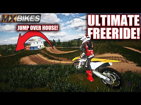 THE BEST FREERIDE PLAYGROUND IS NOW HERE IN MX BIKES!! (HUGE JUMPS!)