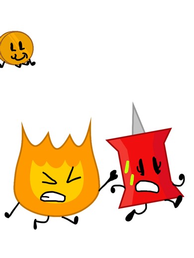 firey vs coiny vs pin #bfdibranchesdemo #fireybfdi #coinybfdi #pinbfdi | bfdi