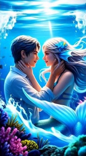 A Love Beyond Worlds | Human & Mermaid Romance 💙🌊